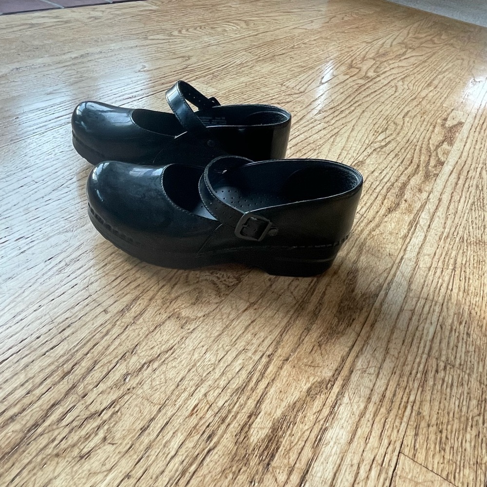 Dansko Black Mary Jane Dress Shoes